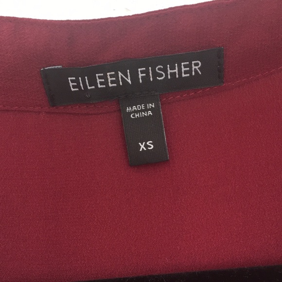 Eileen Fisher silk blouse - Picture 5 of 8
